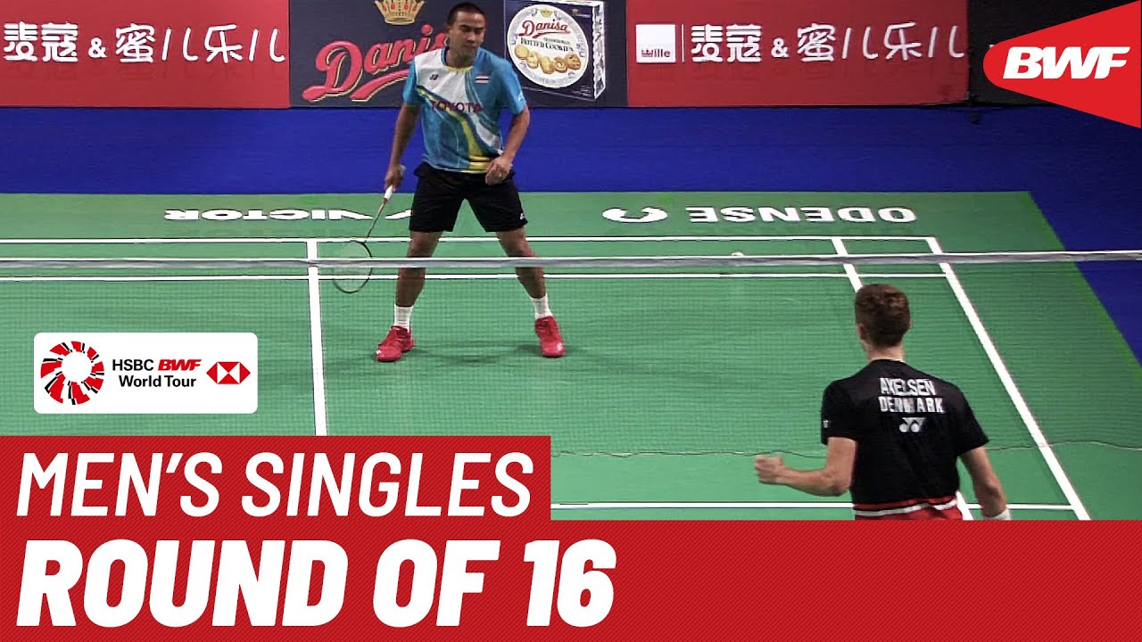 R16 | MS | Khosit PHETDRADAB (THA) vs. Viktor AXELSEN (DEN) [7] | BWF 2019