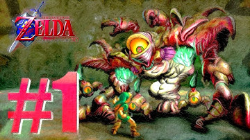 Zelda: Ocarina of Time 3D Part 1: Inside The Great Deku Tree 100% Walkthrough