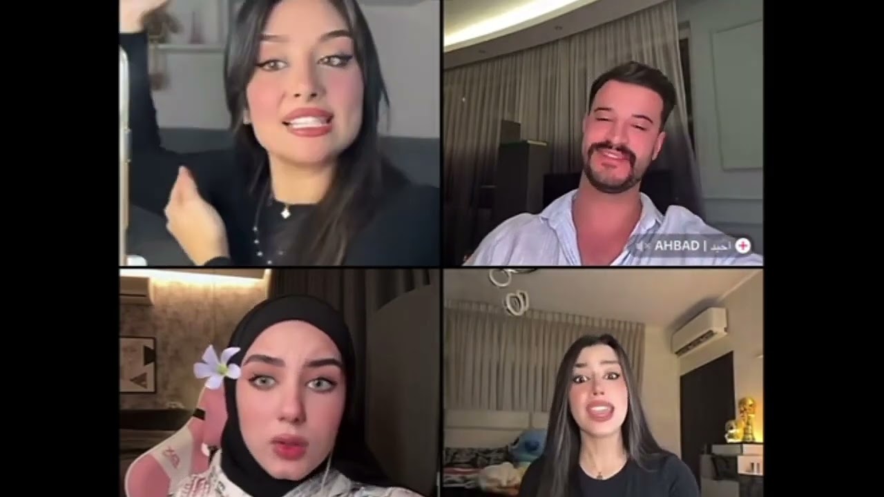 مشكلا  بين احمد فاطمة تايا بلشو يصيحو علا بعض #اكسبلور #viral #تصميمي 