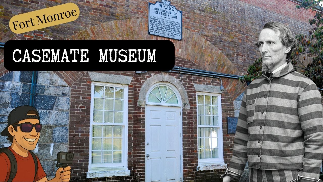 CASEMATE MUSEUM - Jefferson Davis' prison cell