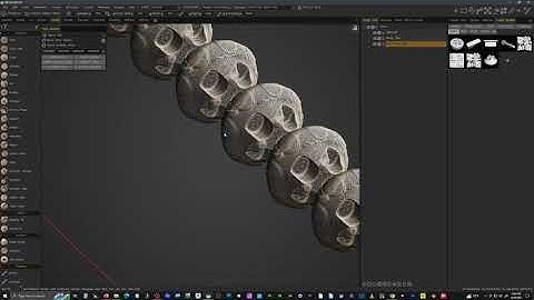 3dcoat objects along curve
