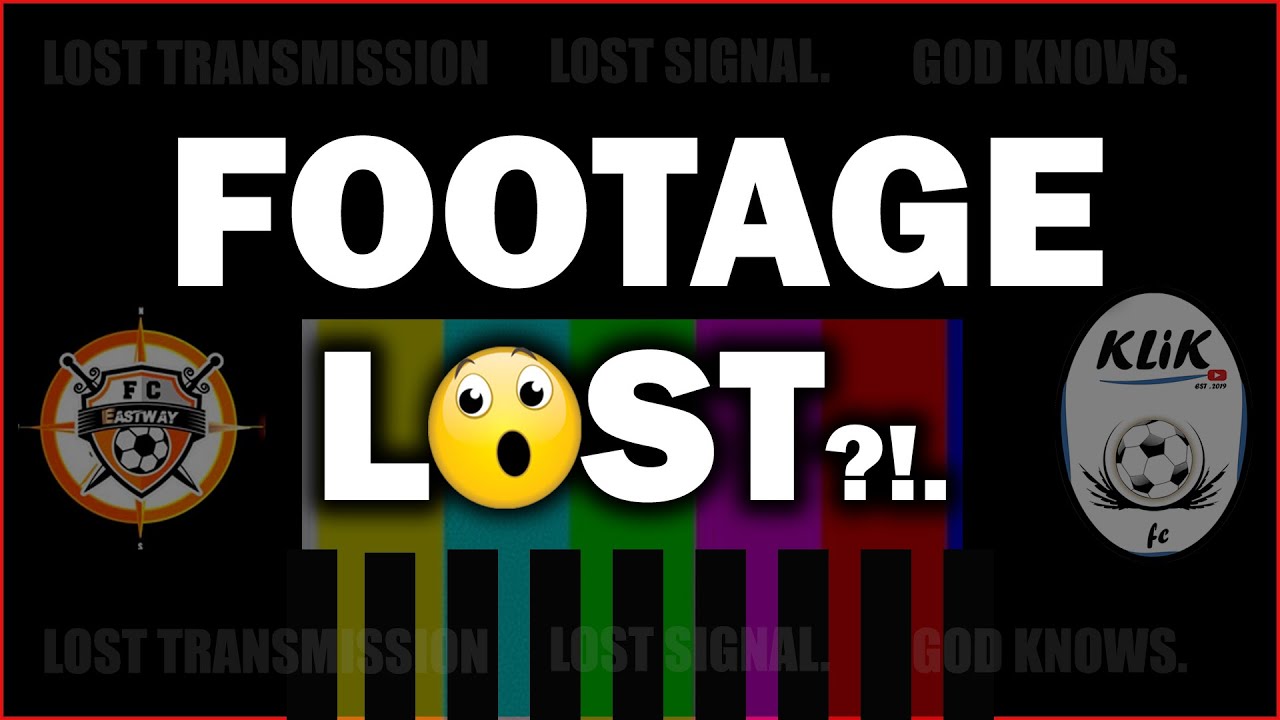 WE LOST THE FOOTAGE?! - KLIK FC vs EASTWAY ATHLETIC - Sunday League Football - Senior Division