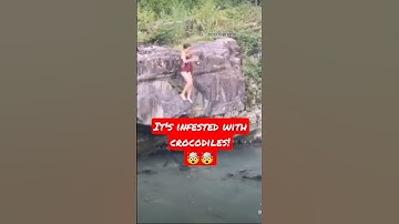 EPIC!!!!🤯🔥||Falling into Crocodile infested waters.#Epic #photoshoot #accident #viral #shorts