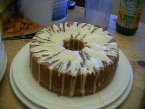 Pecan Sour Cream Pound Cake