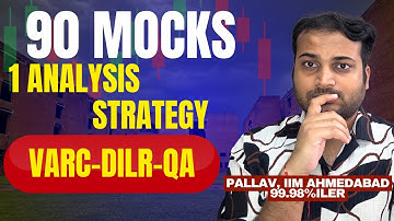 How I Analysed 90 Mocks To Get Into IIM AHMEDABAD | No Bullshit Stunt 