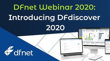DFnet Webinar 2020: Introducing DFdiscover 2020