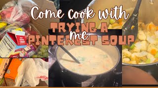 Grocery haul family of 5| Pinterest recipe| Cheddar Broccoli Potato Soup| Cook dinner w Me by Young & Flourishing 95 views 6 months ago 18 minutes