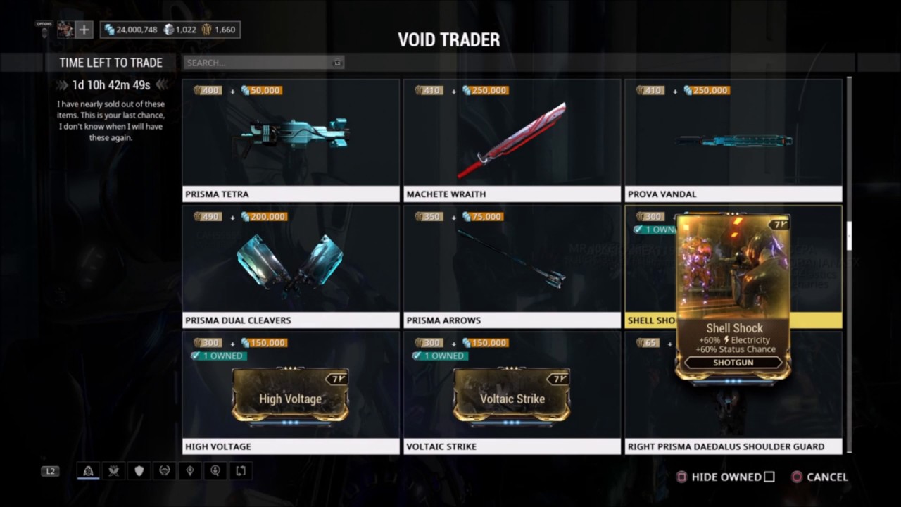 Warframe | Tennocon 2017 | Exclusive Baro's Entire Inventory [HD]