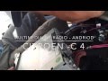 Removal radio  citroen c4  2010  quad core android 442