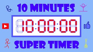 Download Lagu 10 Minutes Super Timer Countdown / Chrono 10 minutes - Compte à rebours MP3