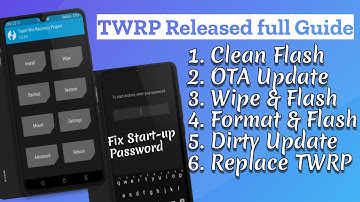 Clean Flash Vs Dirty Flash (Ota Update) Vs Format Flash & Replace Twrp | New Users Full Guide