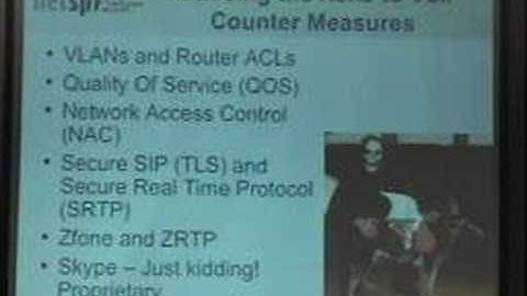 LayerOne 2008 - David Bryan - VoIP Vulnerabilities