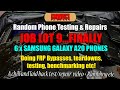 JOB LOT 9...FINALLY - 6 x Samsung Galaxy A20 Phones! (Bypasses, Teardowns, Testing etc!)