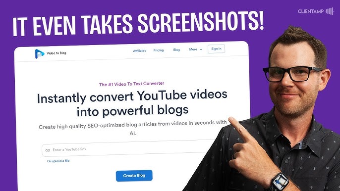 Videotoblog Lifetime Deal: Turn Videos into Seo Optimized Blog Posts Instantly