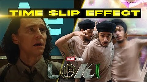 loki time slip effect⌚|frame craft SE01 EP05 #loki #marvel #someoneedits #lokiseries