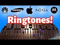 10 iconic ringtones played on percussion instruments