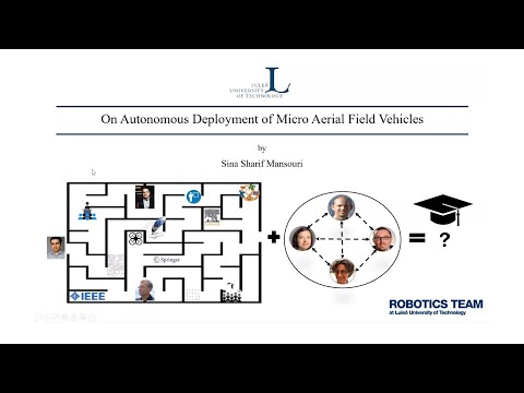 PhD Defense - On Autonomous Deployment of Micro Aerial Field Vehicles