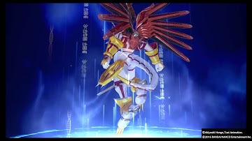 DIGIMON STORY CYBER SLEUTH - ShineGreymon Burst Mode