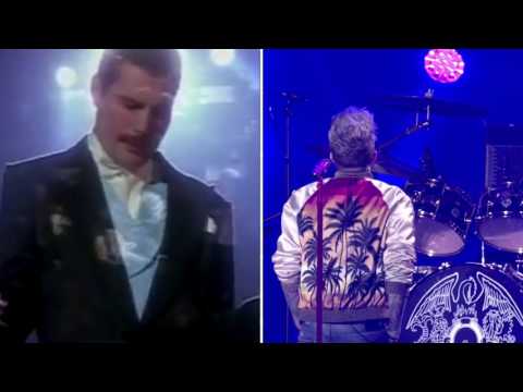 Adam Lambert And Freddie Mercury Sings Who Wants To Live Forever