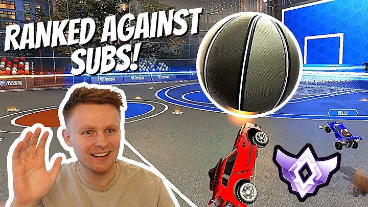 RANKED AGAINST SUBS! - Rocket League Hoops Road to SSL #6