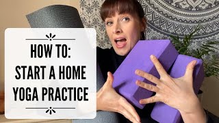 HOW TO START A HOME YOGA PRACTICE | Yoga Flow with Leah screenshot 4