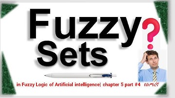 Fuzzy set in Artificial intelligence| chapter 5 part #4