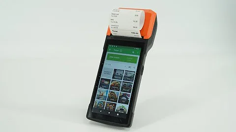 Introducing the Android pos printer with professional Barcode scanner