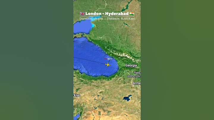 LONDON 🇬🇧 to HYDERABAD 🇮🇳 Flight Route ✈️ British Airways BA277 #aviation #travel #flight #shorts