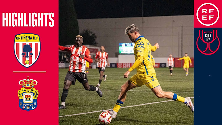 Resumen | Copa del Rey | Ontiñena CF 0-7 UD Las Palmas | Primera eliminatoria