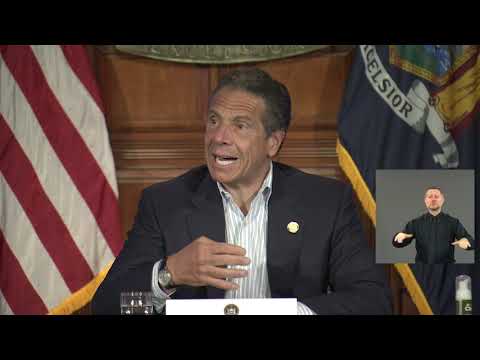 Governor Cuomo Delivers Briefing on COVID-19 and Makes an Announcement from the Red Room
