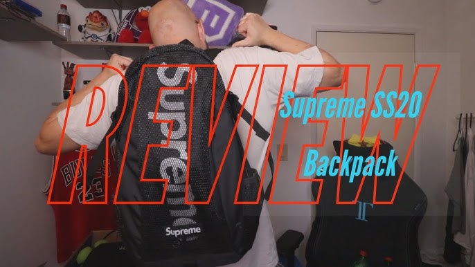 Supreme SS20 Backpack Review and Try-On