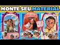 🎒🖍️ MONTE SEU MATERIAL ESCOLAR dos SONHOS |🌀MOANA 2 | Jogo das Escolhas #quiz #jogodeescolhas #moana