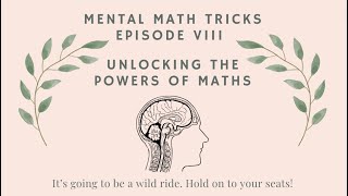 Mental Math Tricks Series - Episode 7 (Major Number System) - Part 1