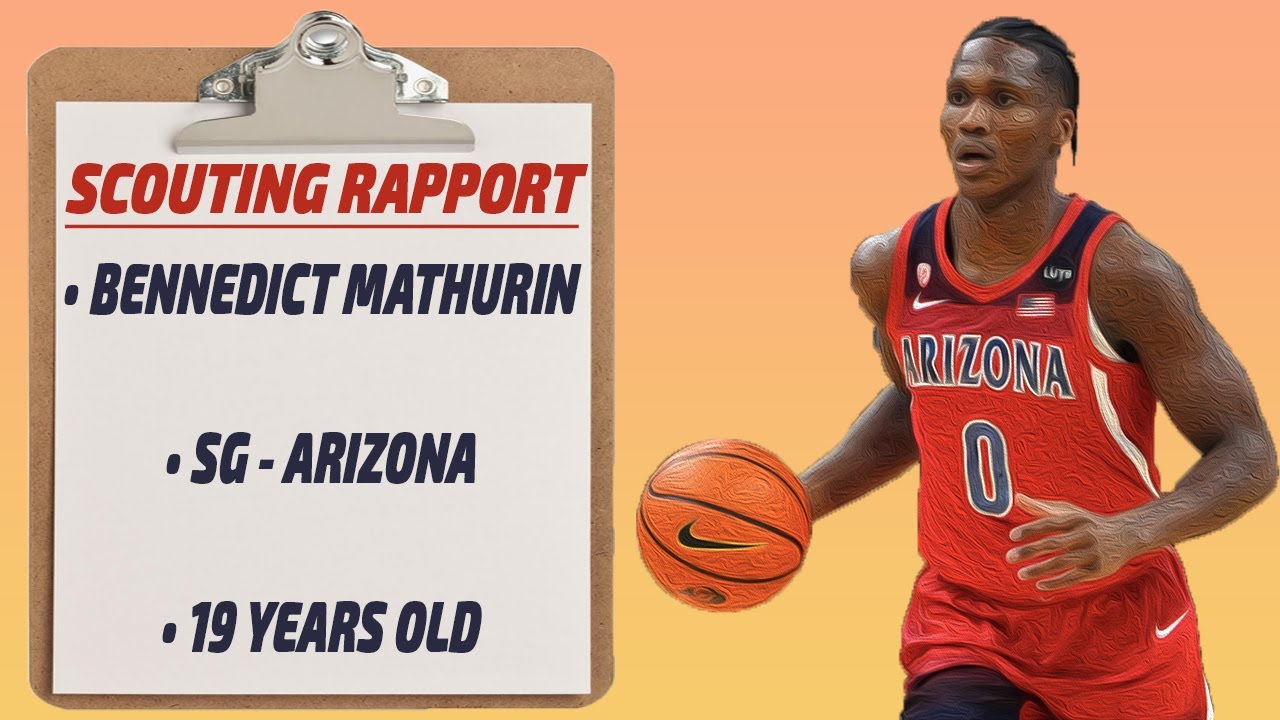 The remarkable rise of Arizona's Bennedict Mathurin: 'Believe is a big word  for me' - The Athletic