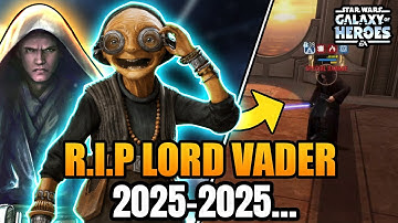 Why Does CG Hate Lord Vader? Get The MOST Out Of Him On Offense In 3v3 Grand Arena | SWGoH