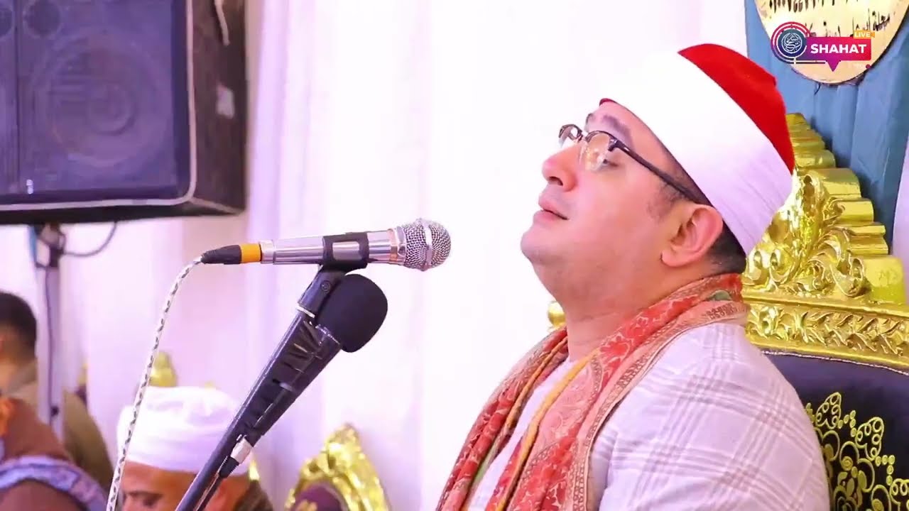 يُبكي القلوب  ليالي رمضان عزاء حرم الحاج محمد ذكي السيد الشيخ محمود الشحات كفر العراقي طنطا  الغربية