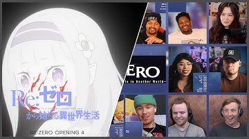 Re:Zero Opening 4 Reaction Mashup | ゼロから始める異世界生活