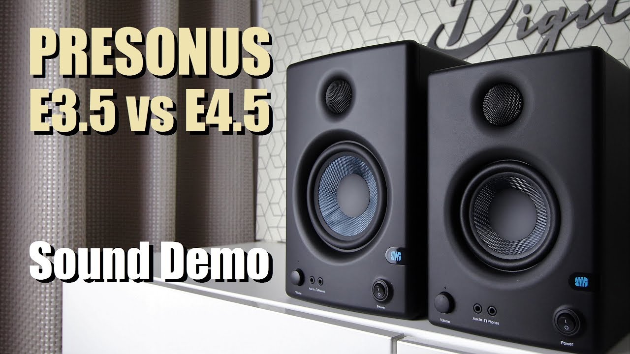 Presonus Eris E3.5 vs Presonus Eris E4.5