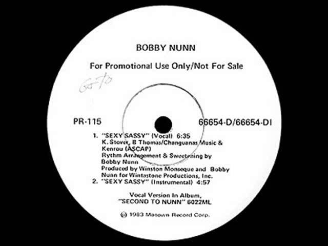 Bobby Nunn - Sexy Sassy