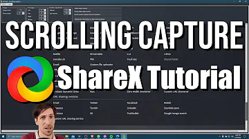 How to Do a Scrolling Window Screen Capture with ShareX on Windows 10