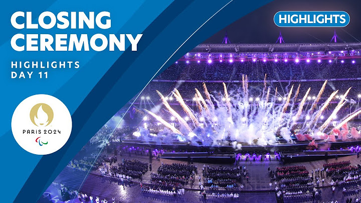 🇫🇷 Paris 2024 Paralympic Games Closing Ceremony Highlights | Paralympic Games ❤️💙💚