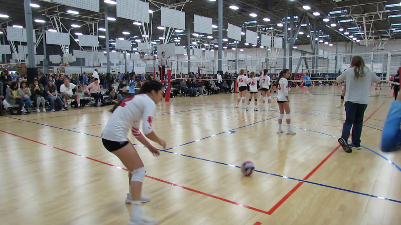 San Diego Volleyball Club 17/18's (GS) vs Beach Cities 18 (Set 2) 2/9
