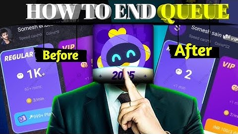 😲HOW TO END CHIKII QUEUE IN 2025|| SKIP WAITING 100% WARKING||