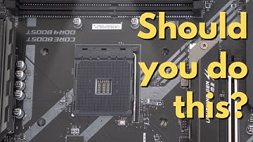 Can You Leave The CPU (Motherboard Socket) Exposed?