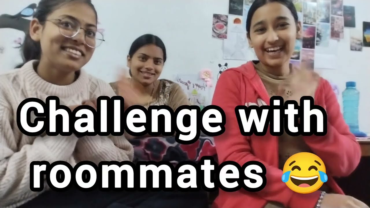 😂Let's have fun game with my room mates 🥰😂|funny vlog 