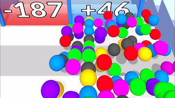 Balls On Stairs 🔴🔵🟡 MAX LEVELS All Levels Gameplay Walkthrough Android, iOS BIG UPDATE!!!