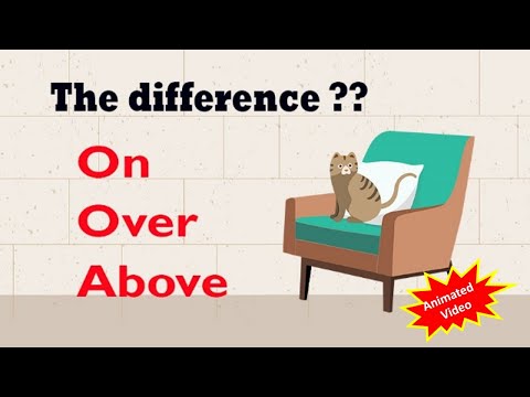 On Over Above | Are You Confused Watch This Video.