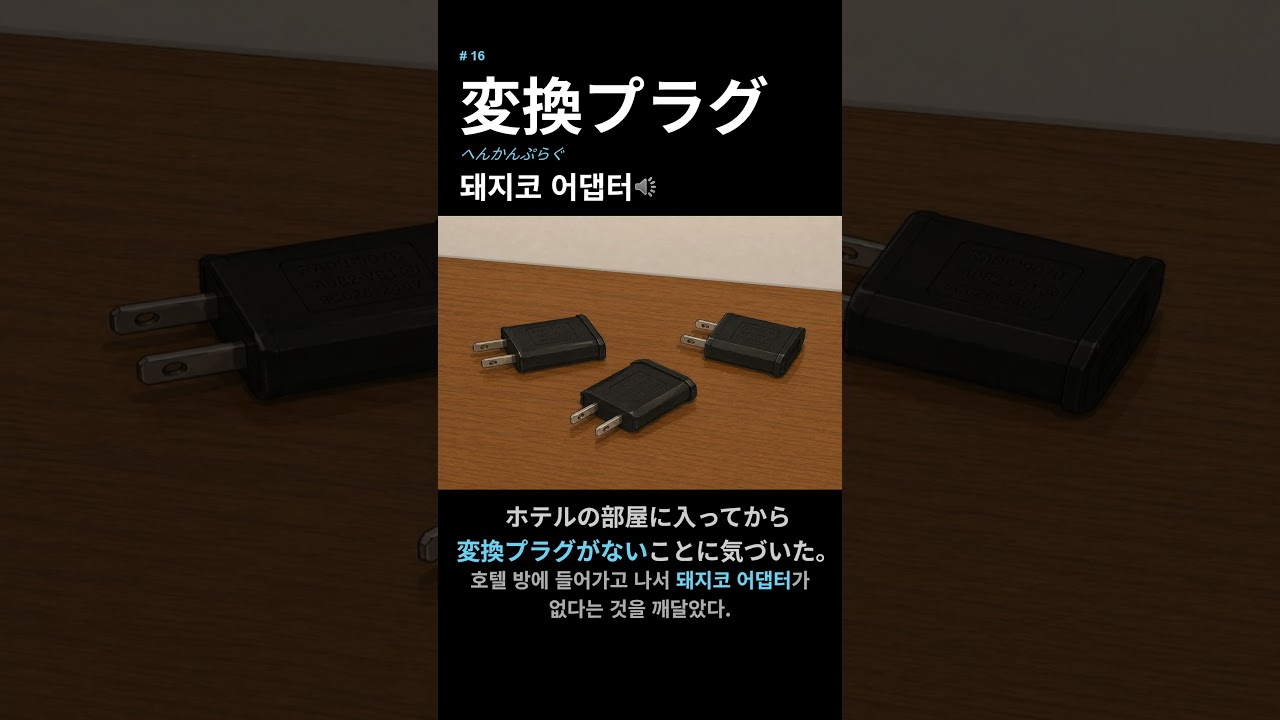 変換プラグ 돼지코 어댑터