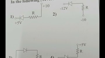 identifying forward and reverse biased pn junction diode circuit@physicsstudytime9614#Reverse bias