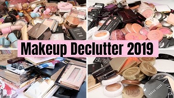 MAKEUP DECLUTTER - BLUSH, BRONZER & HIGHLIGHTER | Paige Koren